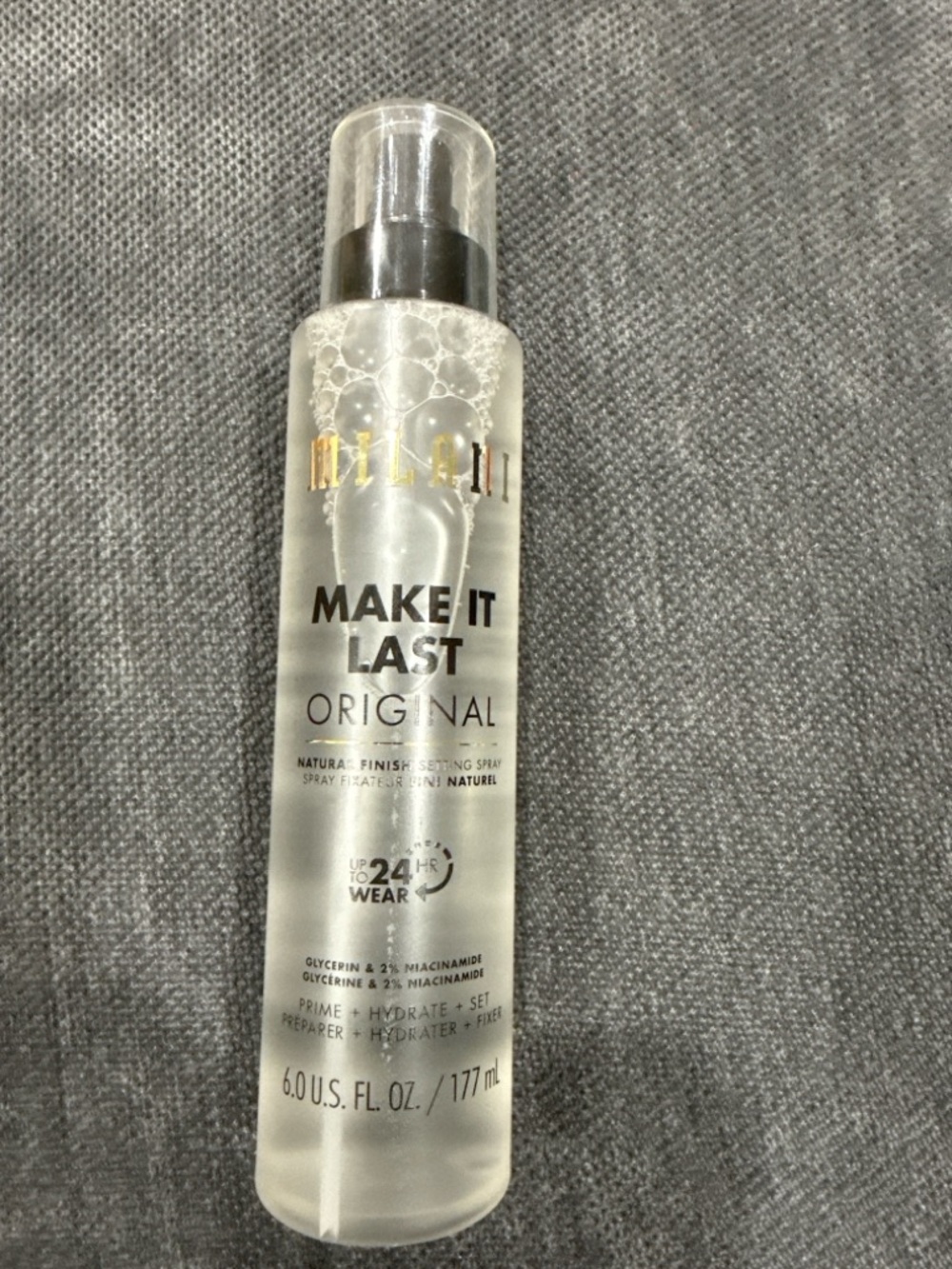 Milani Make It Last Setting Spray 6oz 24HR Hydrating